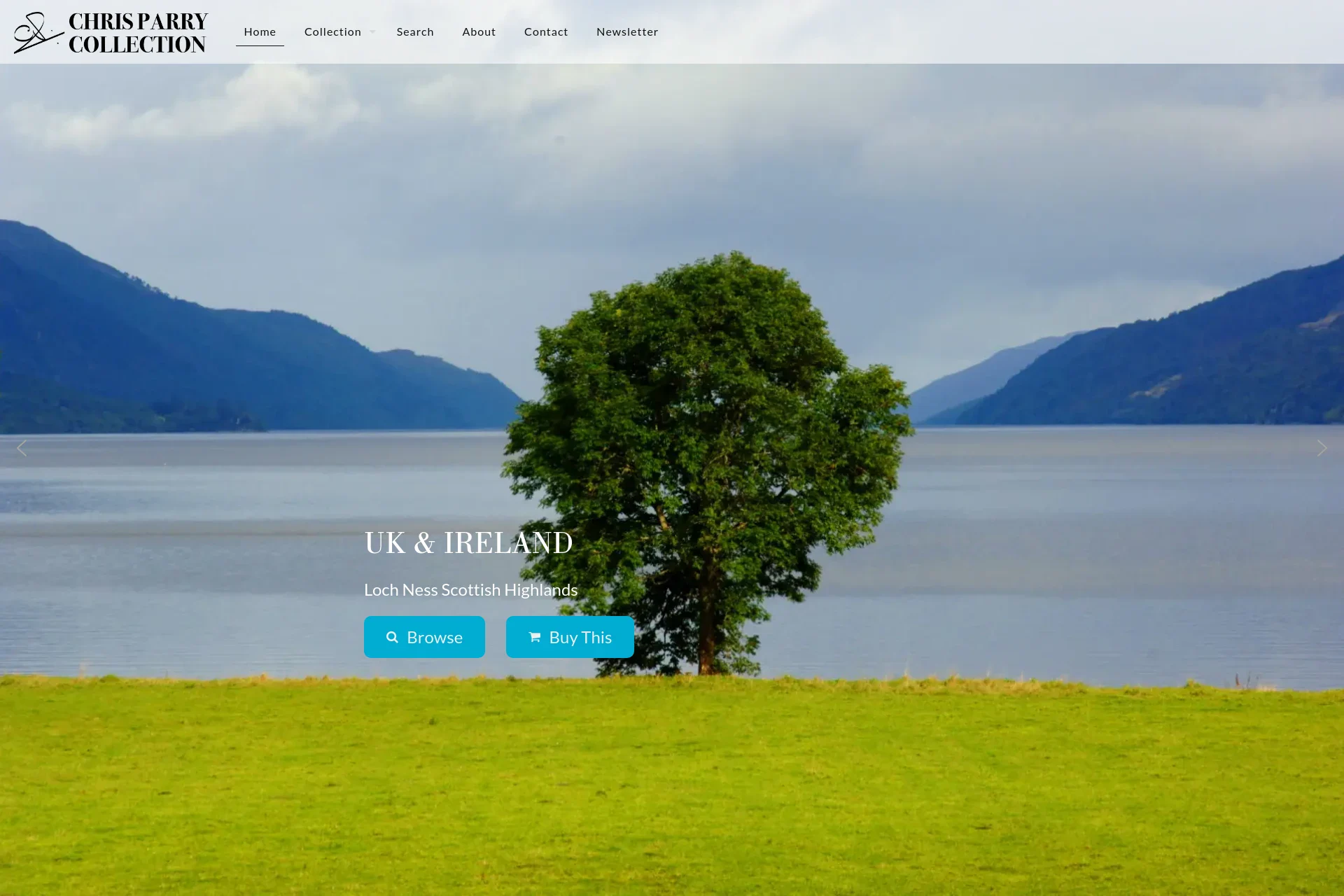 Chris Parry Collection home page